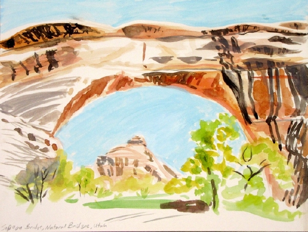 Sipapu Bridge, Natural Bridges Utah